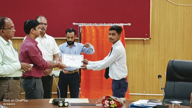 PSY Meritorious honor in Sagar Collectorate